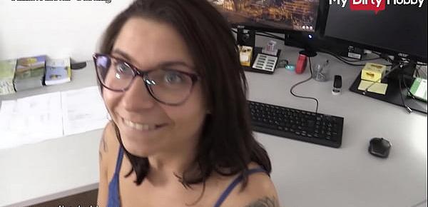  MyDirtyHobby - Office fuck with boss for gorgeous secretary